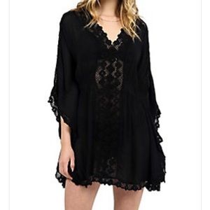 Sexy Lace Kaftan Swim Cover-up